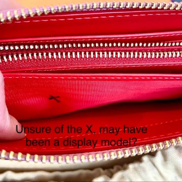 SOLD ⭐️Christian Louboutin pink patent leather long zippy zip around wallet w… - Picture 14 of 16